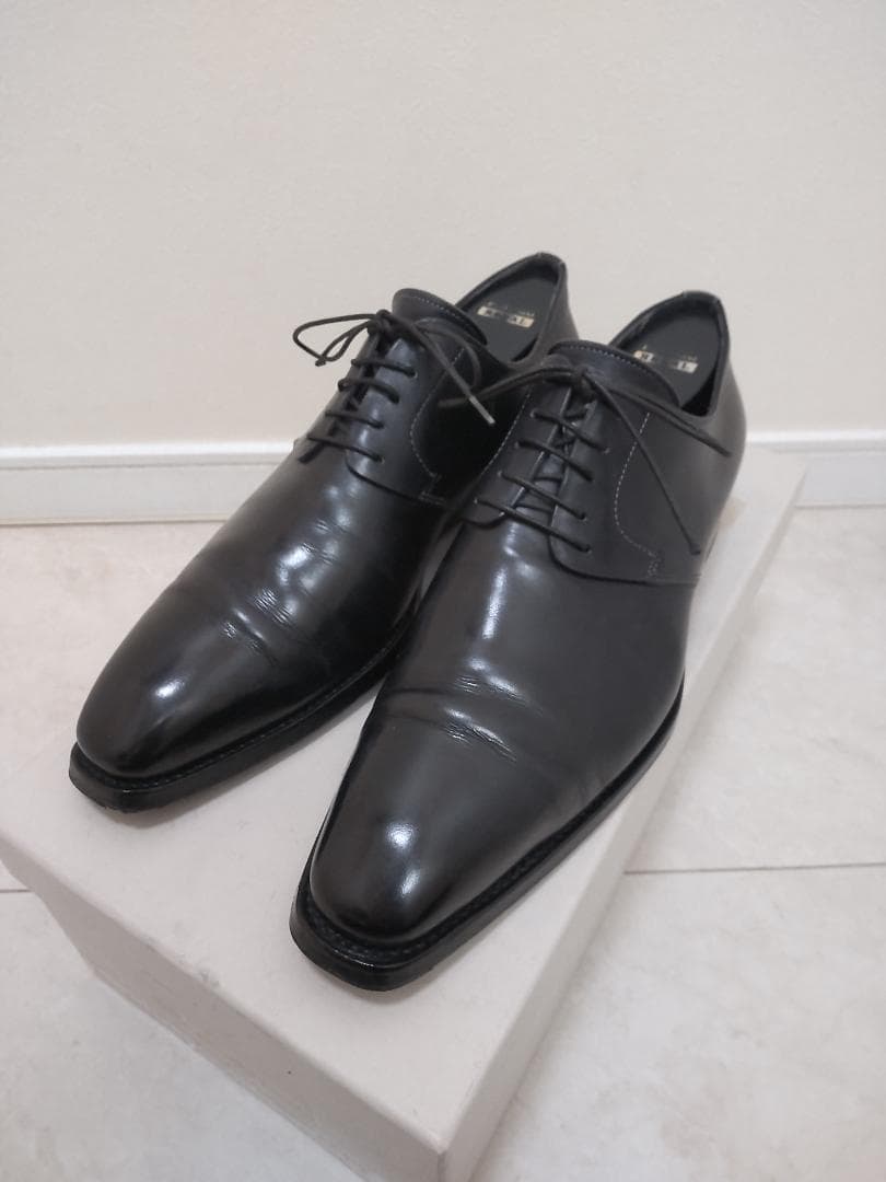 Santoni サントーニ 　プレーントゥ　ダークネイビー　60　65