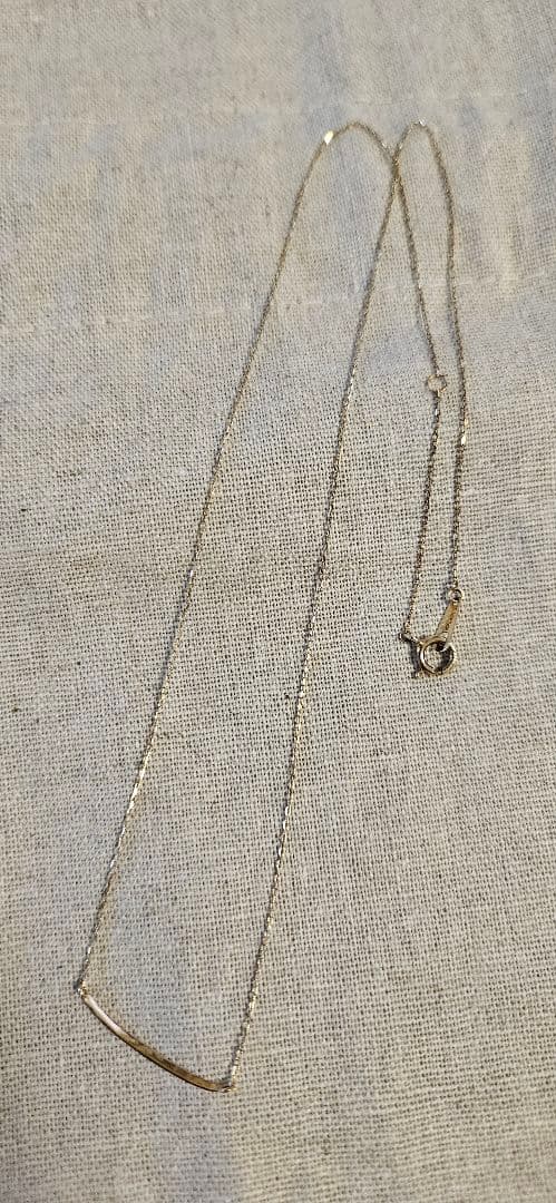 aaa です⚠️　アワーホーム　K10ネックレス　イエローゴールド