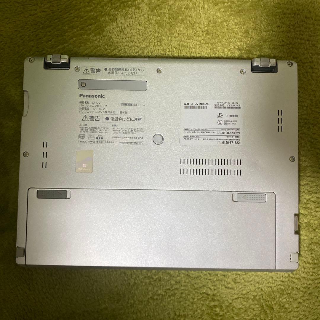 Panasonic CF-QVシリーズ ノートパソコン