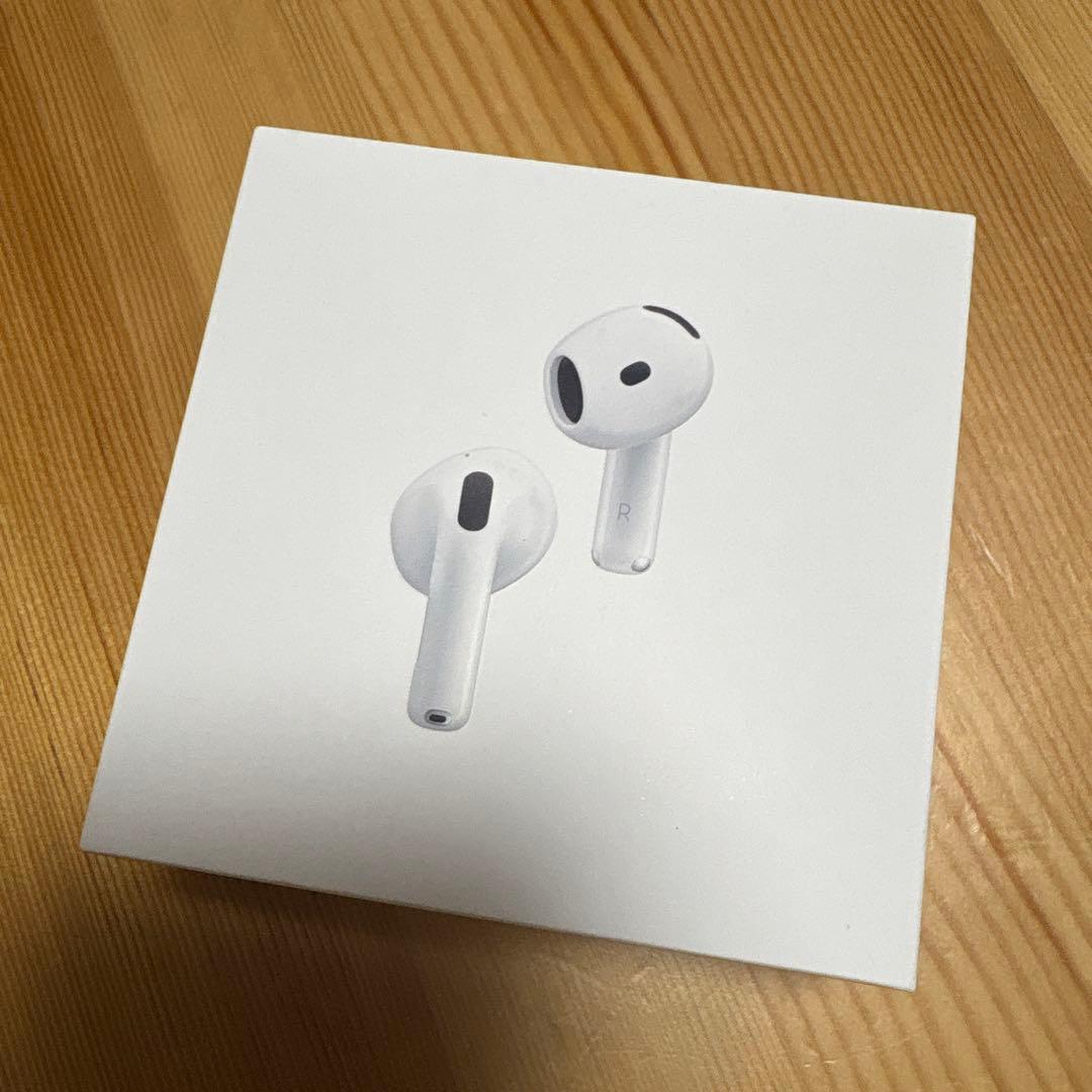 【完全新品未開封】AirPods第4世代アクティブノイズキャンセリング搭載モデル