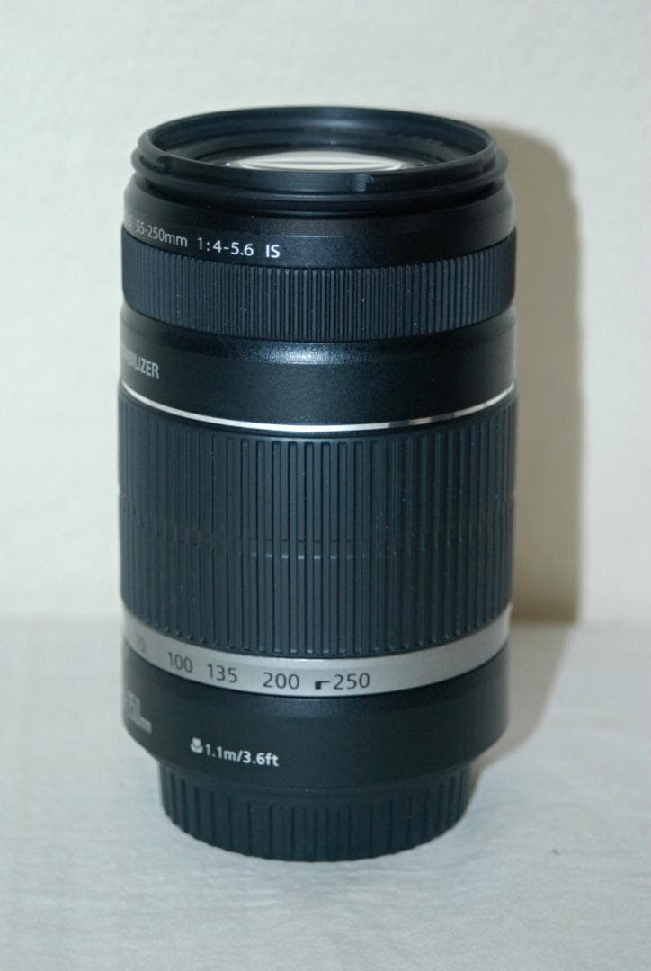 Canon 望遠レンズ EF-S55-250mm F4-5.6 IS キャノン