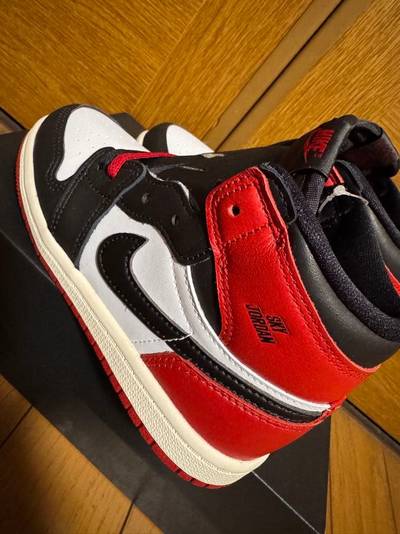 新品Nike Air Jordan 1 16センチ　blacktoe