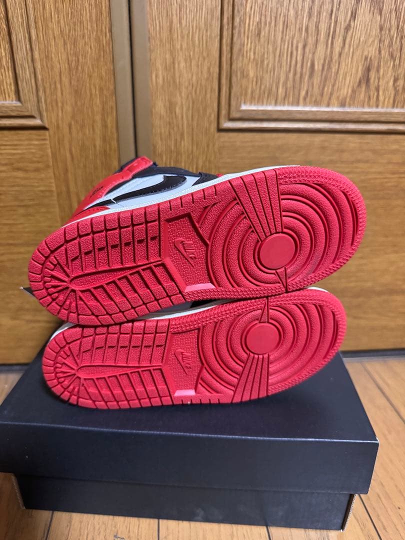 新品Nike Air Jordan 1 16センチ　blacktoe