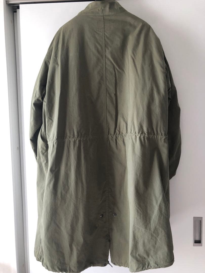 beams heart オリーブ モッズコート ロング丈