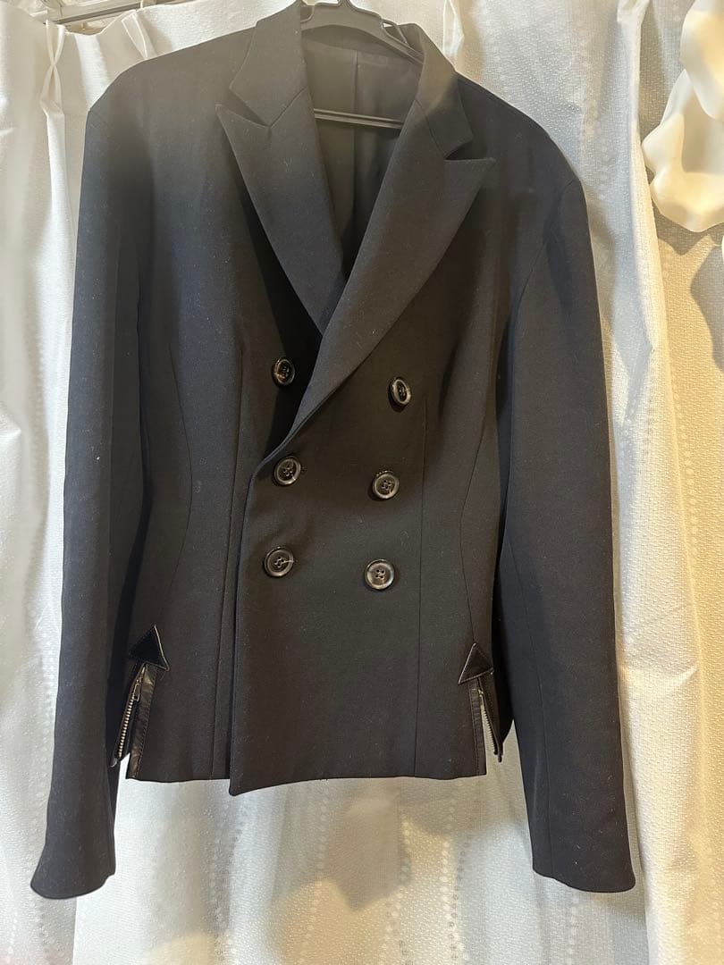 Y's ダブルブレストテーラードジャケット ブラック ヨウジヤマモト