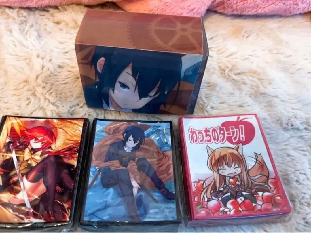 キノの旅（キノ　灼眼のシャナ　狼と香辛料ホロ）デッキケース＆スリーブセット