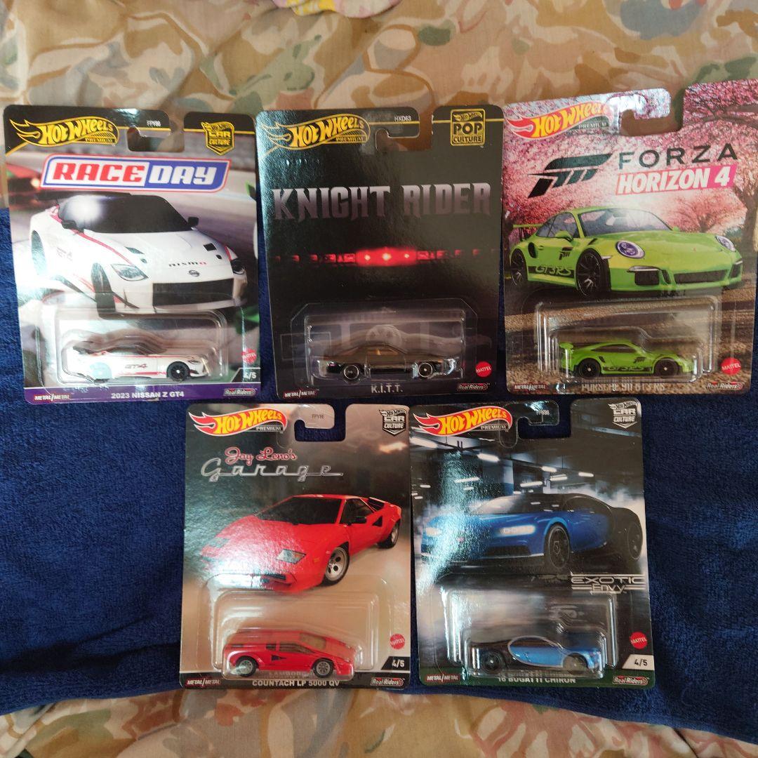 ⑥【訳あり】ホットウィール　プレミアム10台セット