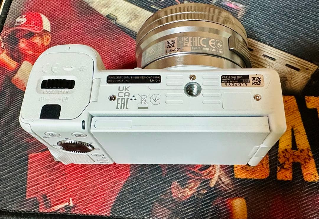 SONY ZV-E10 ホワイト 4K コンパクトデジタルカメラ