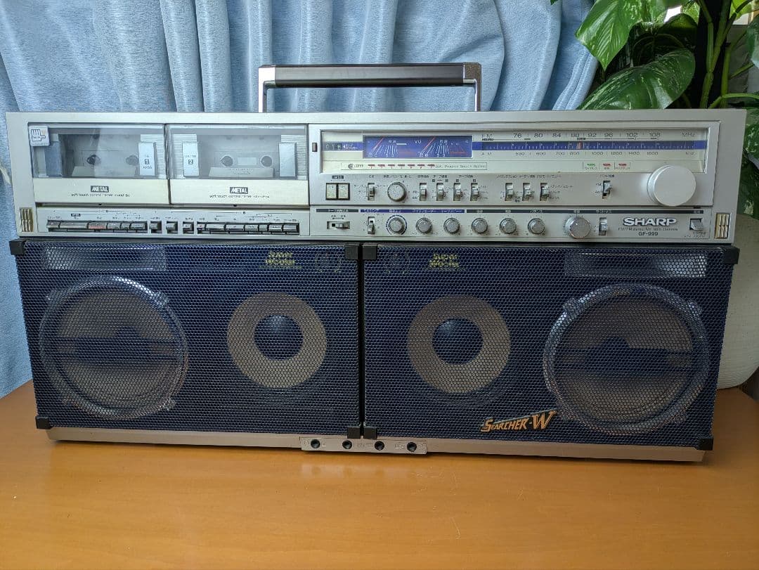 SHARP シャープ SEARCHER-W GF-999 Wラジカセ ジャンク品