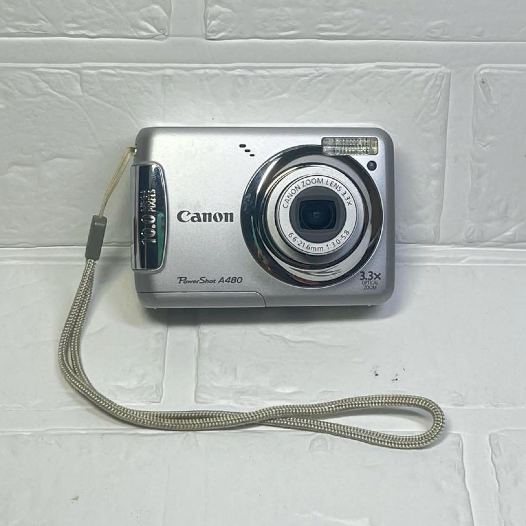 完動美品　Canon Power shot A480 AiAF デジタルカメラ