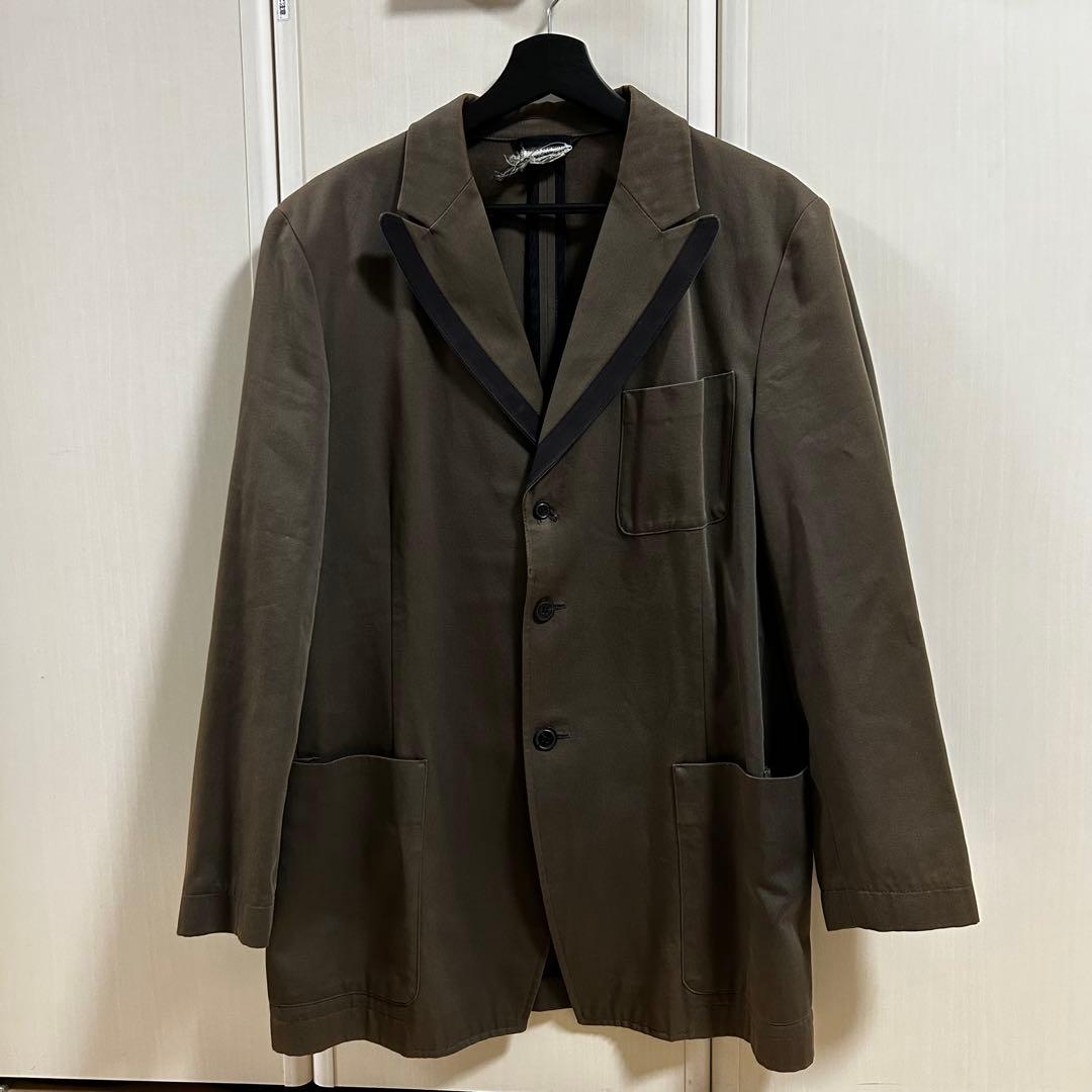ぽ*ず様 DRIES VAN NOTEN ブラウン テーラードジャケット 48