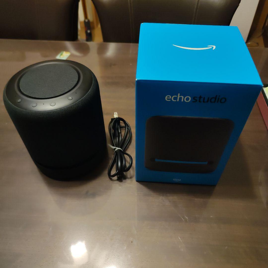 Amazon Echo Studio ブラック　美品　即発送
