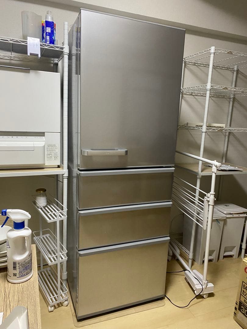 【直接引取り限定】2024年製 AQUA 冷蔵庫 355L（東京都清瀬市）