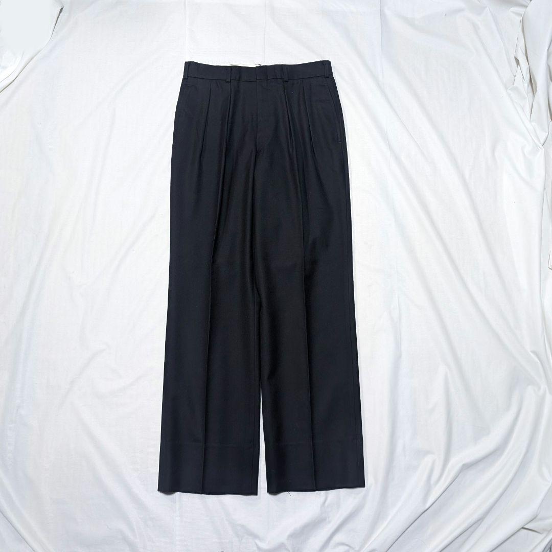 【Brooks Brothers】90sウールフランネル生地ツータックスラックス