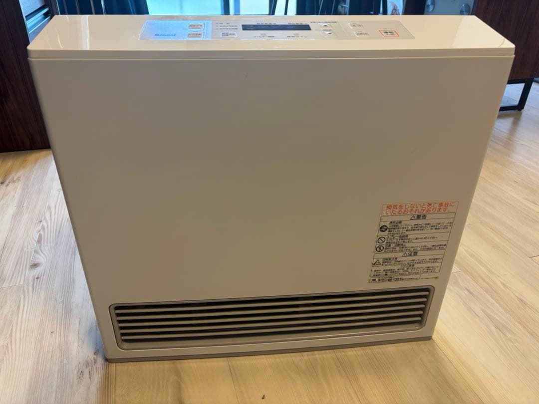 【超美品】リンナイ RC-U5801E ガスファンヒーター ガスホース・説明書付
