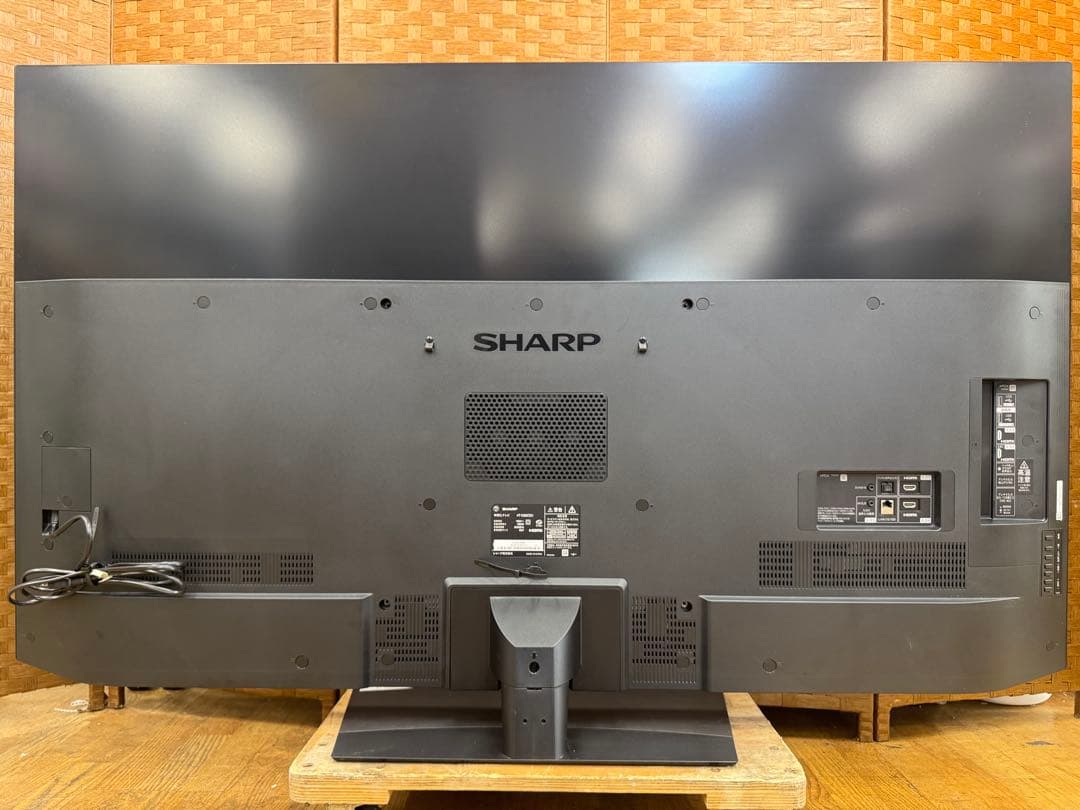 F078 SHARP 65型　有機ELテレビ　4Kチューナー内蔵　2020年製