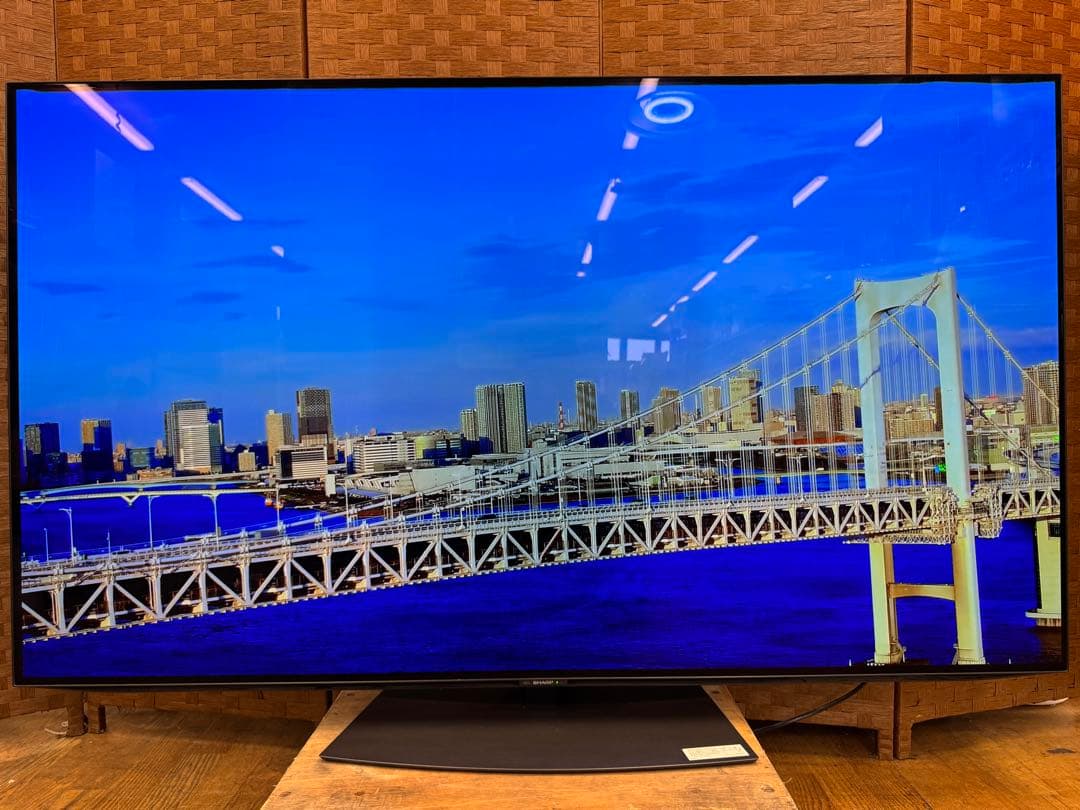 F078 SHARP 65型　有機ELテレビ　4Kチューナー内蔵　2020年製