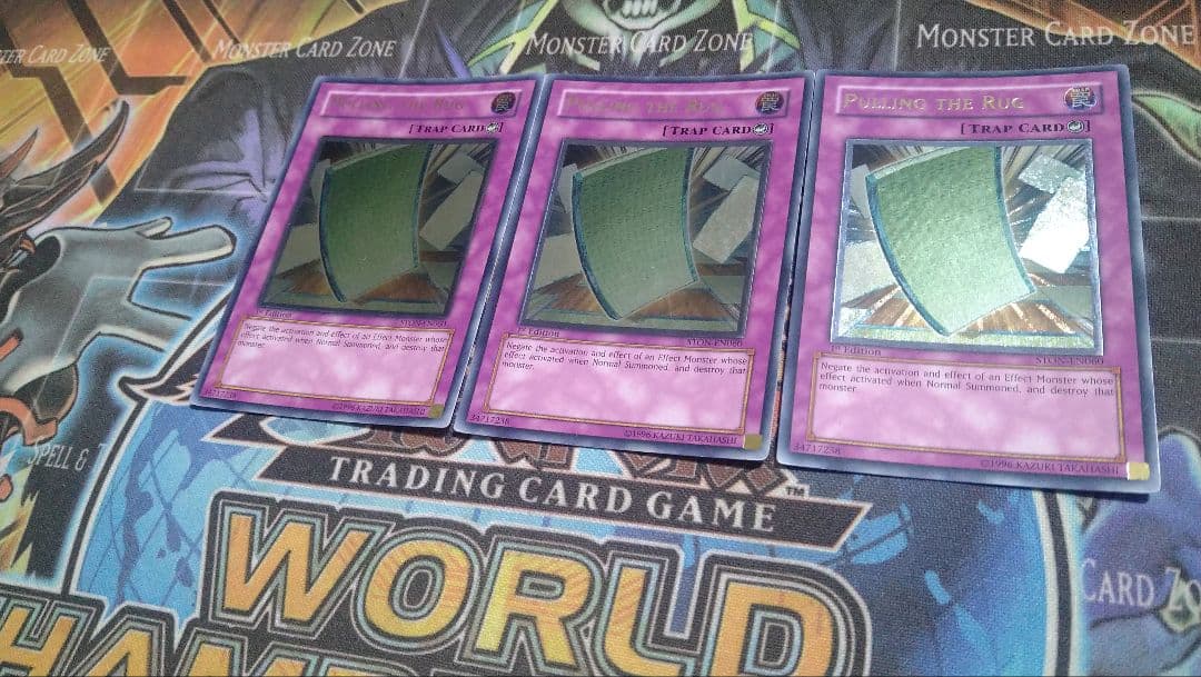 畳返し　英語　1st　レリーフ　3枚セット