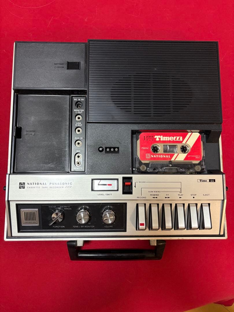 NATIONAL PANASONIC カセットテープレコーダー 229