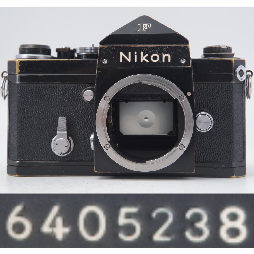希少 640万台 Nikon F Black アイレベル ロクヨンマルエフ