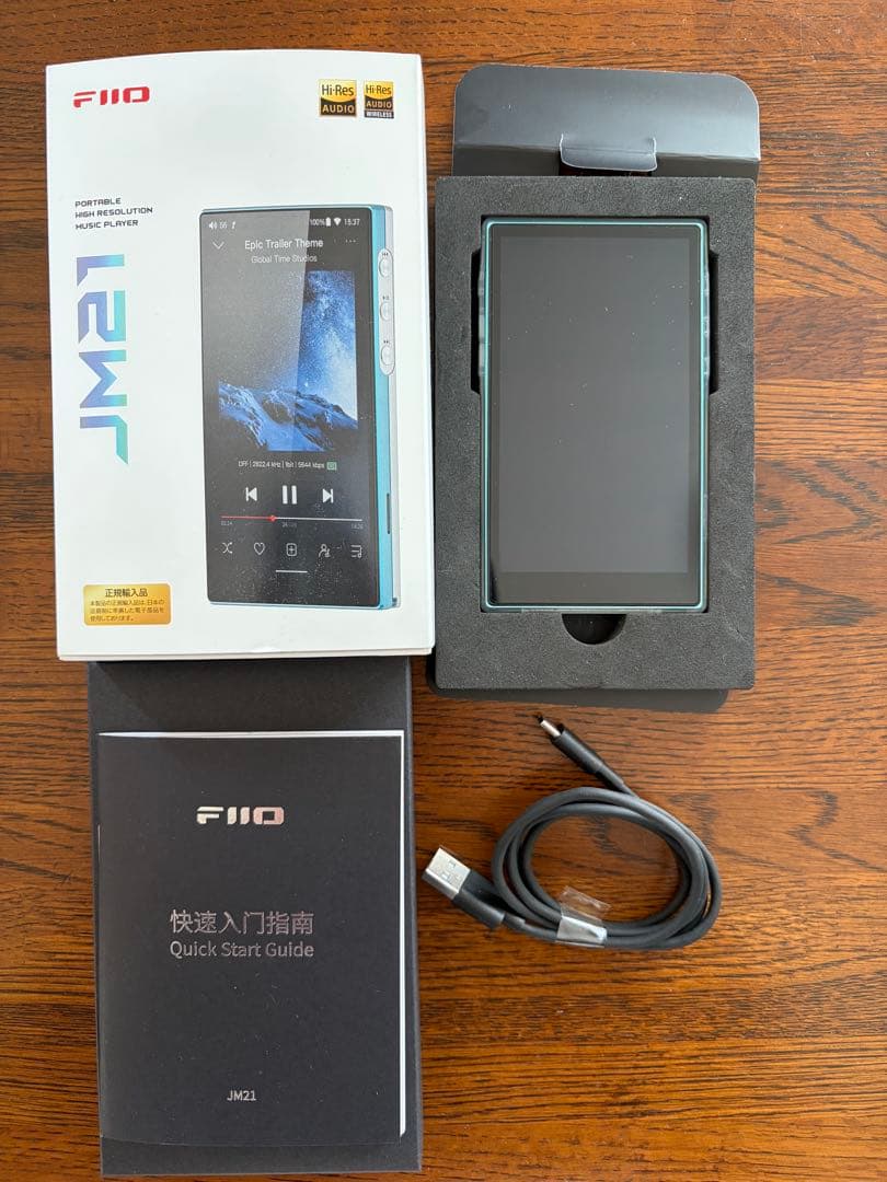 FiiO JM21 デジタルオーディオプレーヤー+128GB microSD