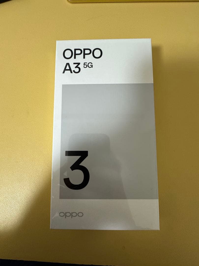 新品　完全未開封状態 OPPO A3 5G 128GB 4GB RAM