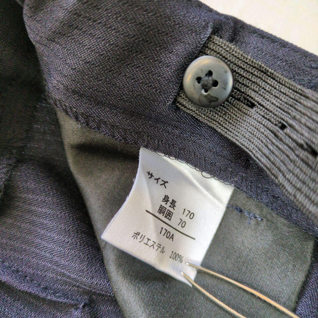 WANDER FACTORY 男の子 フォーマルスーツ 6点 ネイビーストライプ