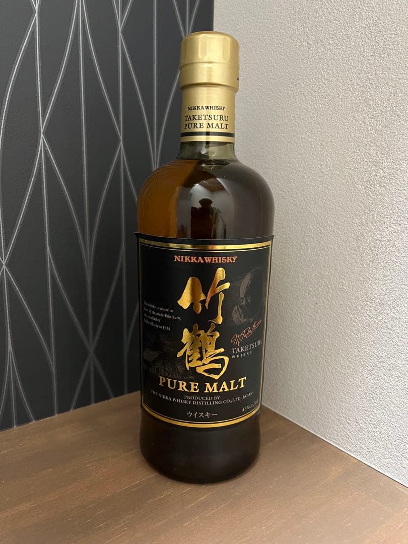 ニッカ 竹鶴 ピュアモルト 旧ラベル