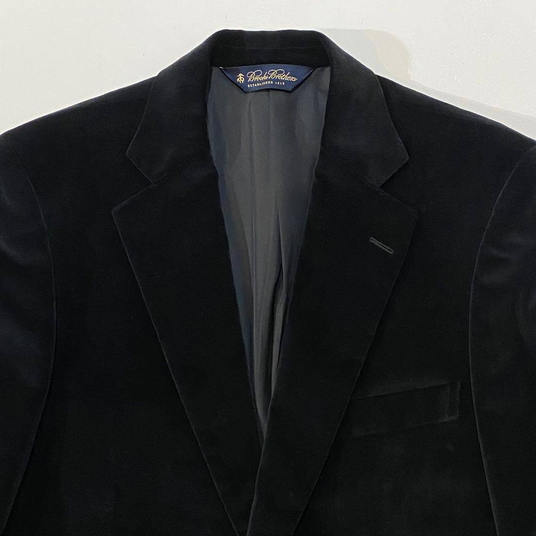 ブルックスブラザーズ モールスキンテーラードジャケット 日本製 黒 37SHT