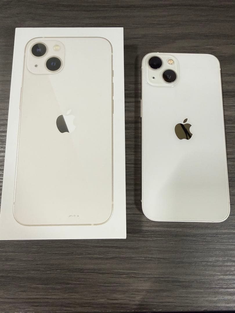 ✨ 【256GB】✨ Apple iPhone 13 ホワイト 本体+箱付き