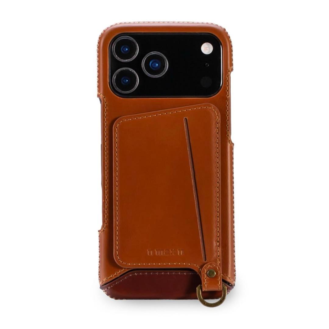 n max n iPhone 17 Pro Max レザー 多機能 ケース 牛革