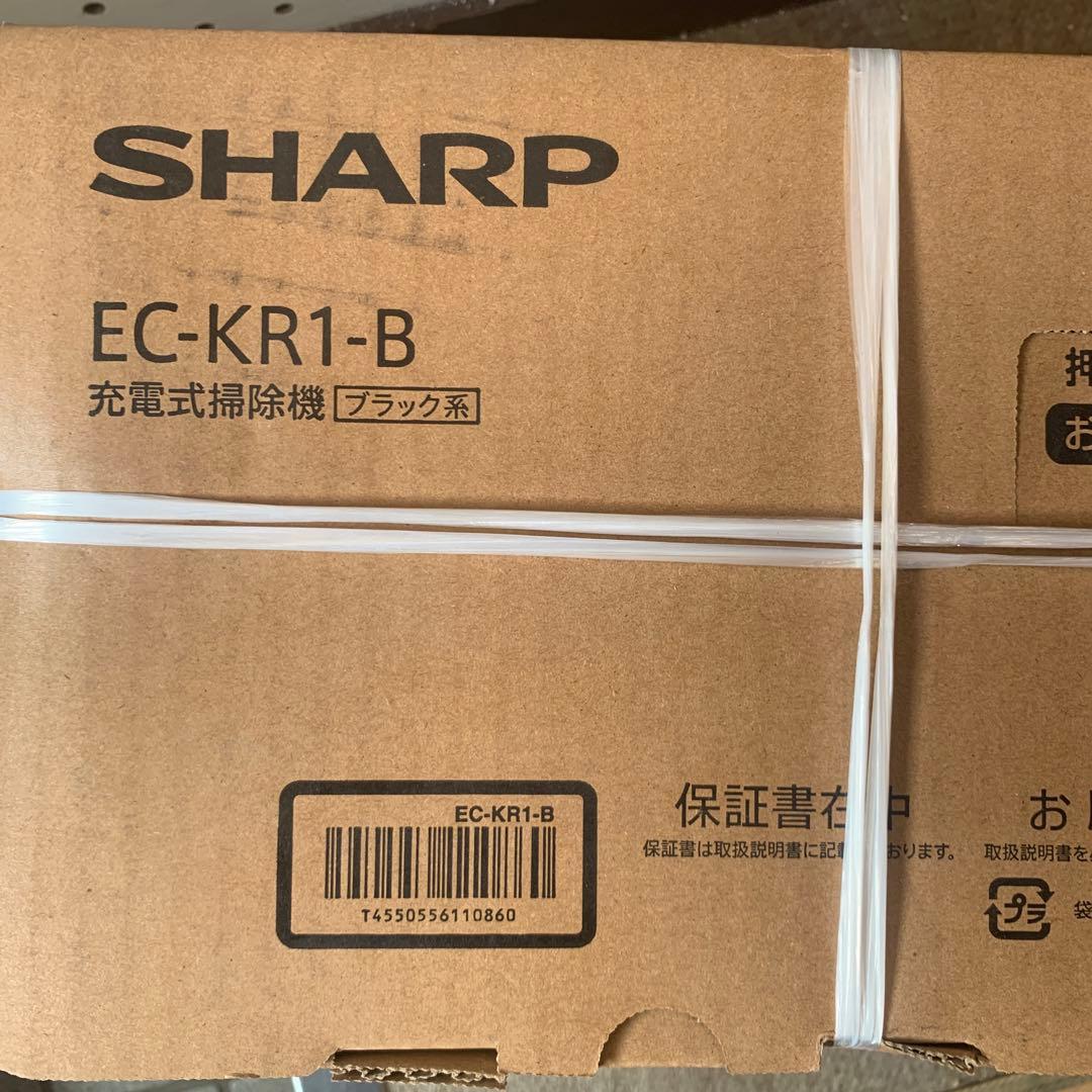 SHARP EC-KR1-B 充電式掃除機 ブラック