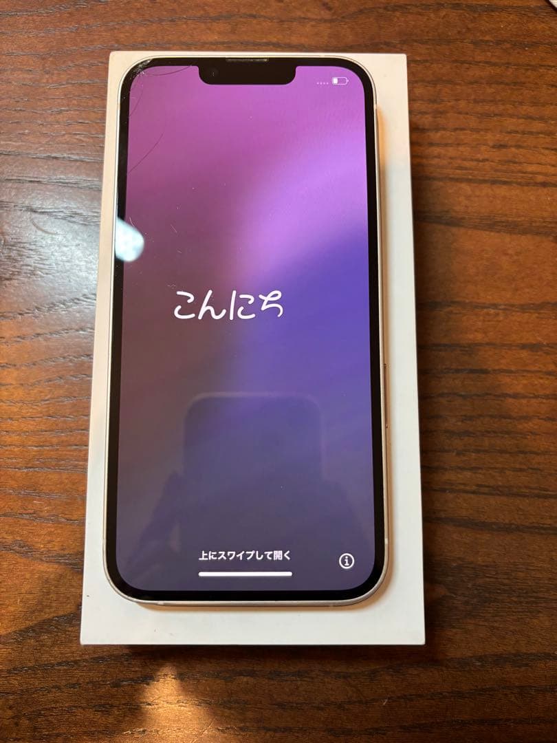 美品 iPhone 14 スターライト128GB BT84%
