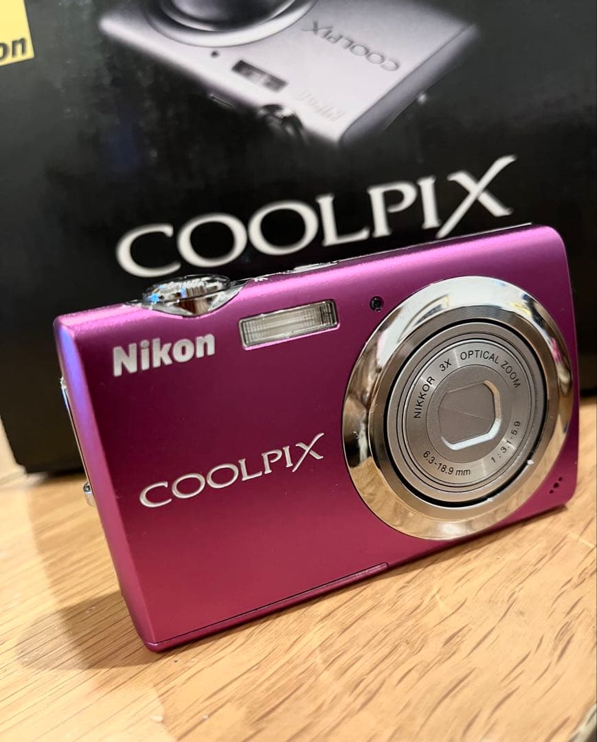 Nikon COOLPIX S220 デジタルカメラ ピンク