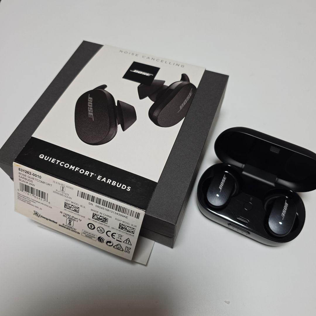 【美品】Bose QuietComfort Earbuds ブラック