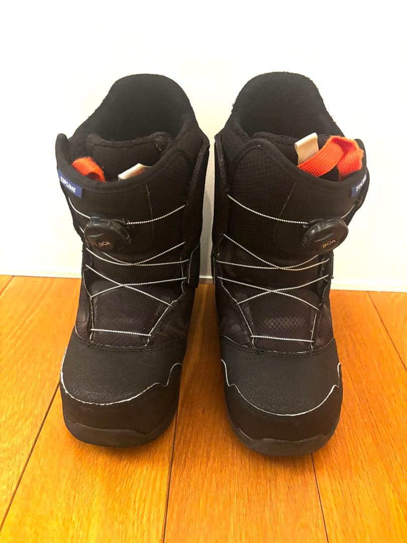 美品★BURTON Zipline BOA キッズ スノーボードブーツ
