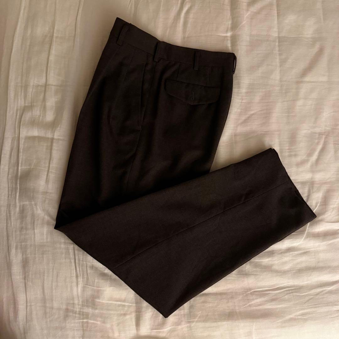 COMME des GARÇONS HOMME スラックス 田中オム ブラウン