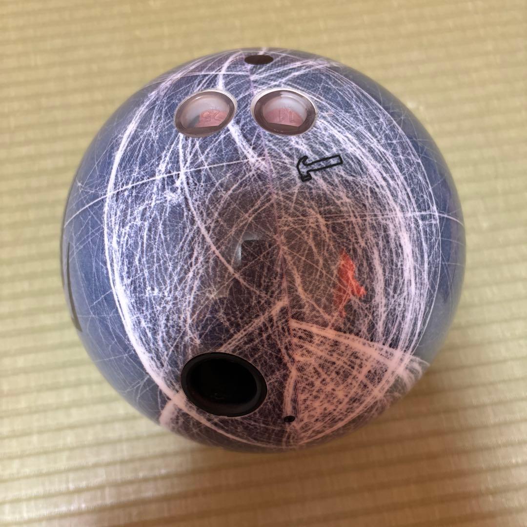 ボウリングボール　ブラックウィドー　ビザボール　15ポンド