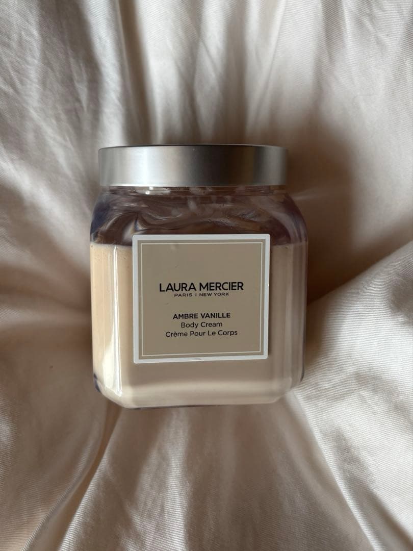 ローラメルシエ　ボディークリーム　アンバーバニラ