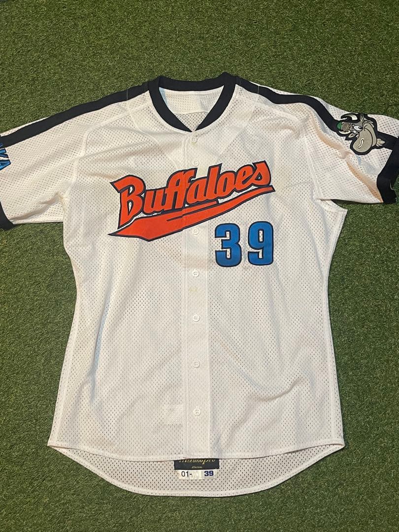 近鉄バファローズ　田畑一也　実使用ユニフォーム