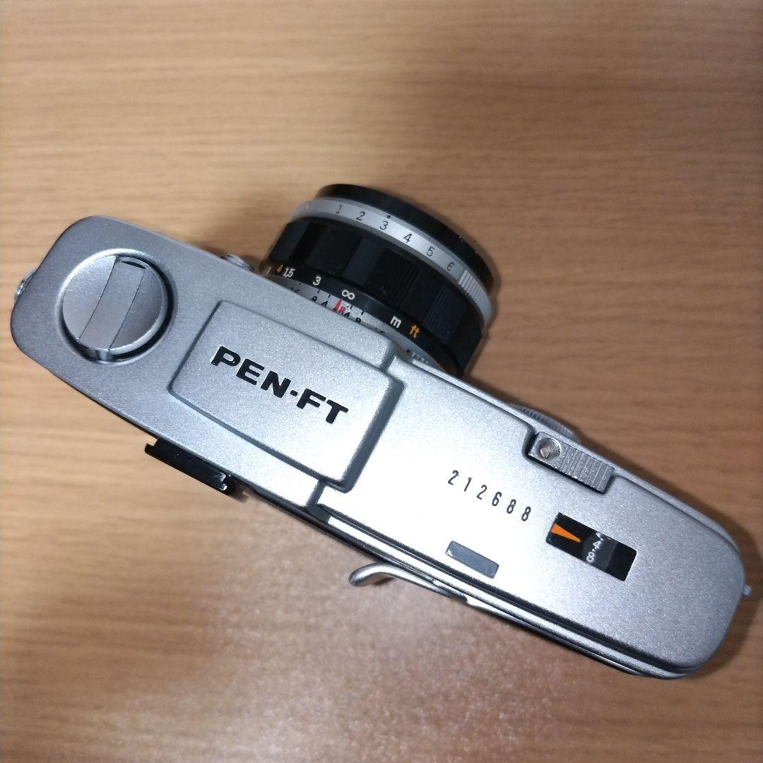 外観美品　オリンパス PEN FT シャッター、露出計動作品　レンズ2個セット