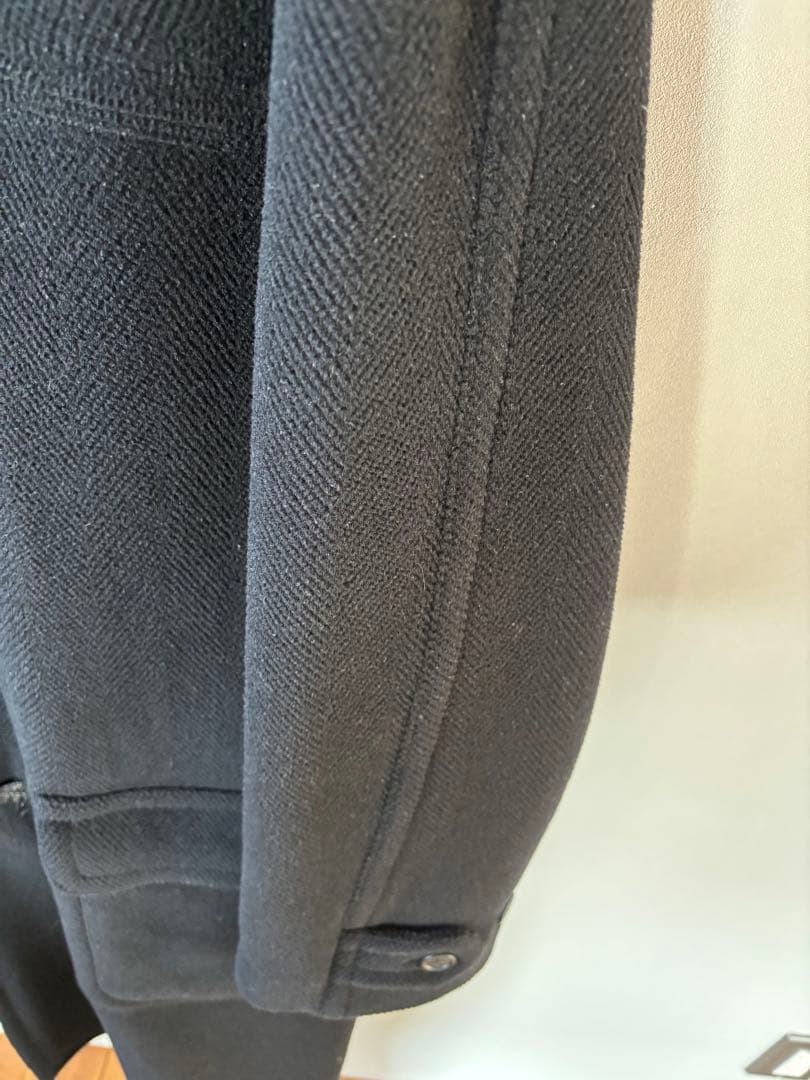 【OLD FENDI オールドフェンディ】ダッフルコート ブラック