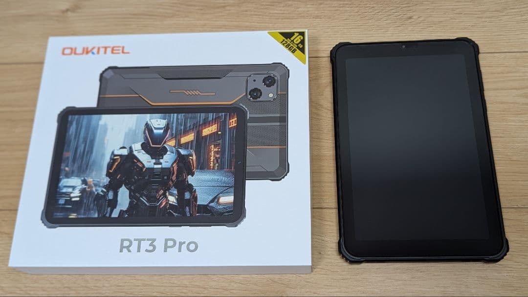 【美品】OUKITEL RT3 Pro 防水タブレット 8インチ
