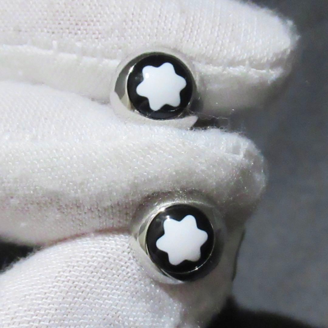 モンブラン カフス スター ホワイトクォーツ 106672