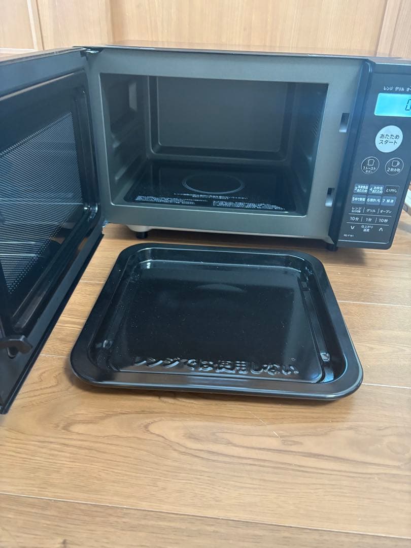2021年製　SHARP シャープ　オーブンレンジ RE-F161-B ブラック