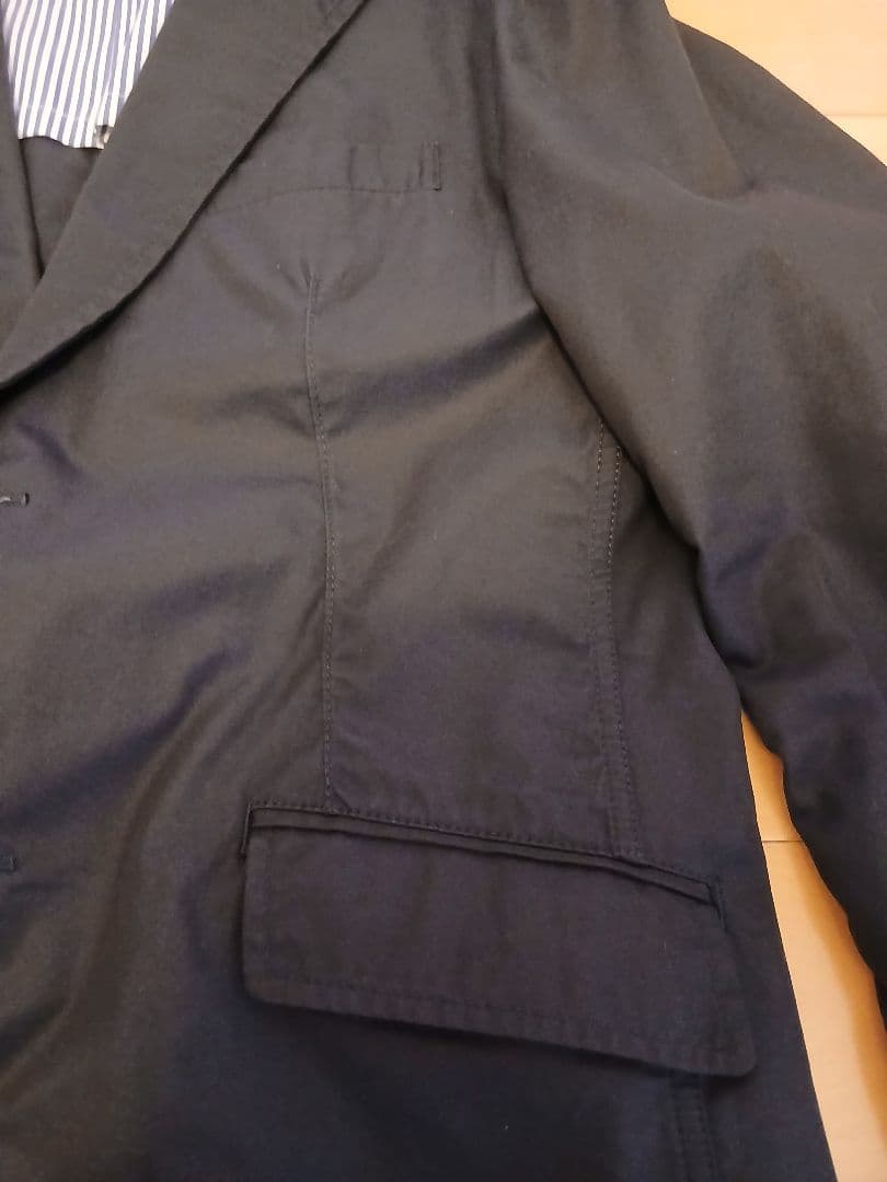 COMME des GARCONS ネイビージャケット 2ボタン Lサイズ