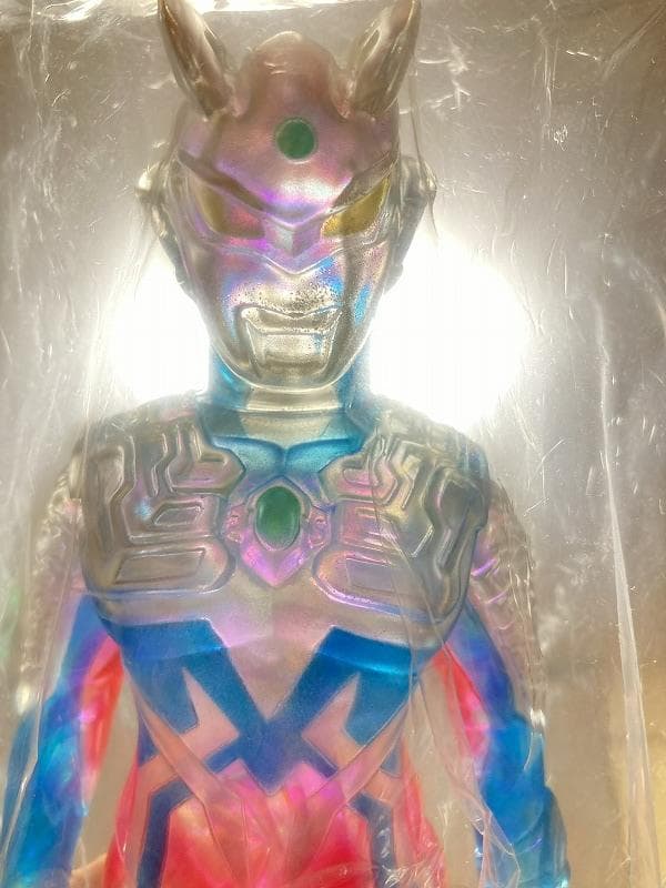 透明ソフビ　ウルトラマンゼロ　ブルマァク　ソフビ　ウルトラセブン