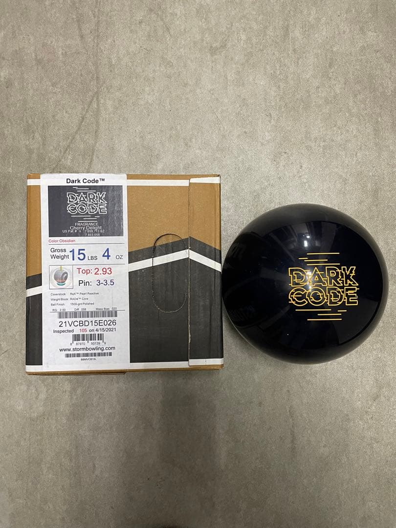 【新品】Dark Code ダークコード　15ポンド4oz