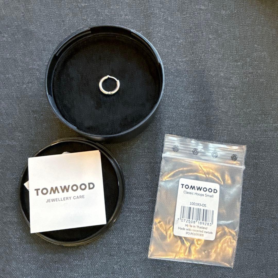 TOMWOOD Classic Huggie Small シルバーピアス　片耳