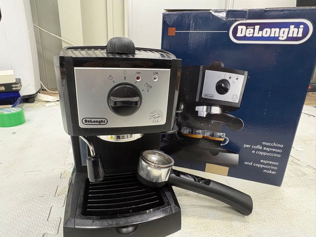DeLonghi EC152J エスプレッソ.カプチーノメーカー　本体　数回使用